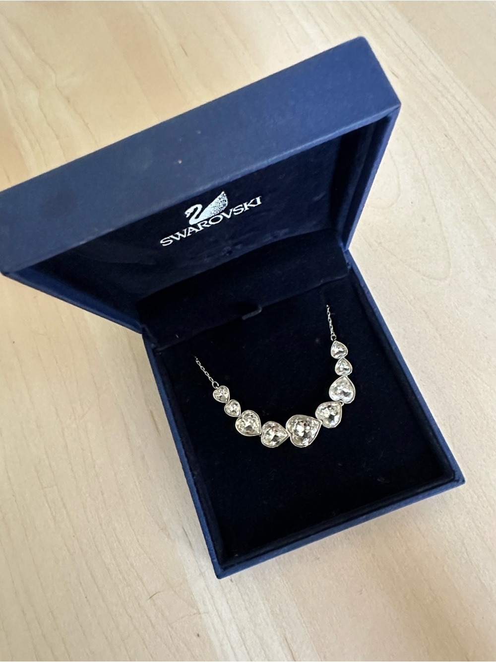 Swarovski NOUBA Heart Crystal Necklace
